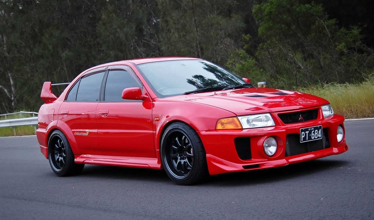 Mitsubishi Lancer EVO Red