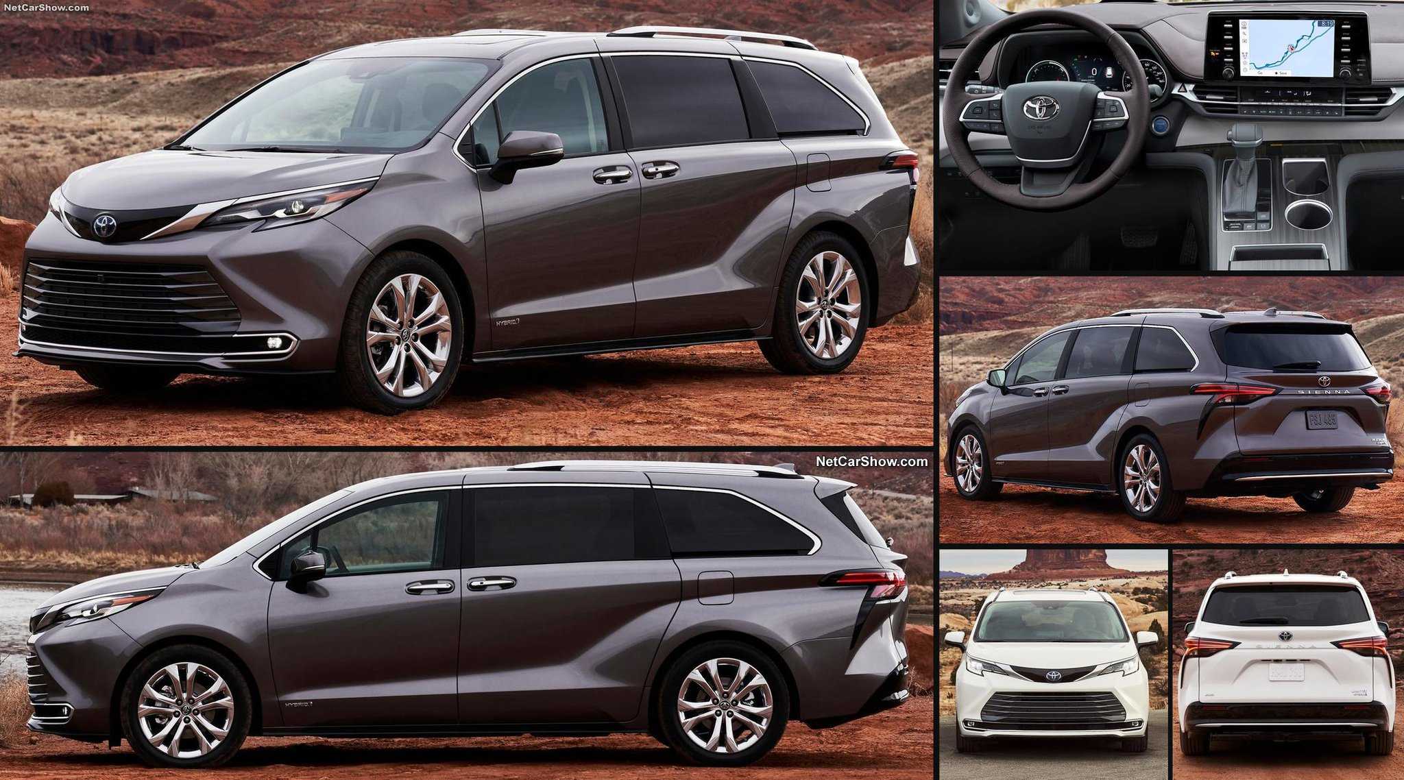 Toyota РјРёРЅРёРІСЌРЅ Sienna 2021