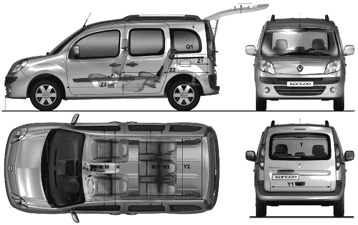 Renault kangoo (рено кангу 2) 2016: фото-обзор с характеристиками