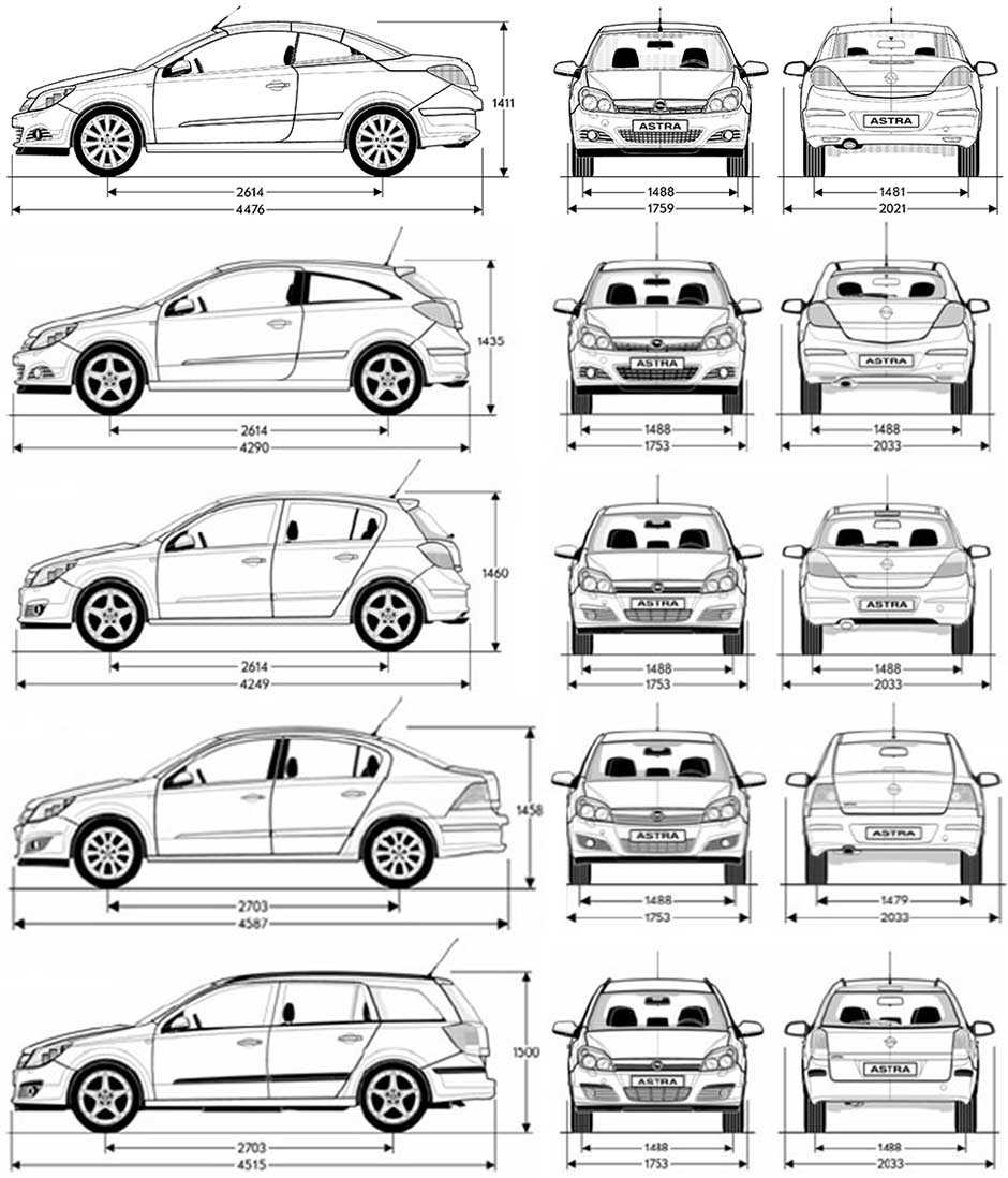 Обзор универсала Opel Astra Station Wagon и фото Технические характеристики Опель Астра Фэмили универсал и стоимость в РФ