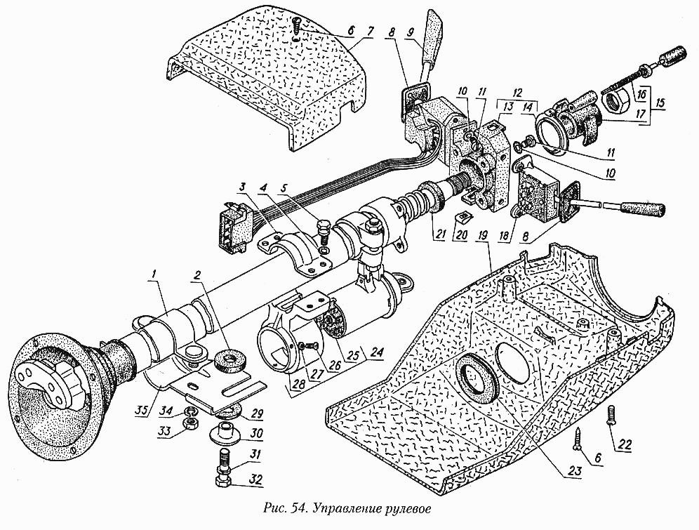 Газ 31029 схема