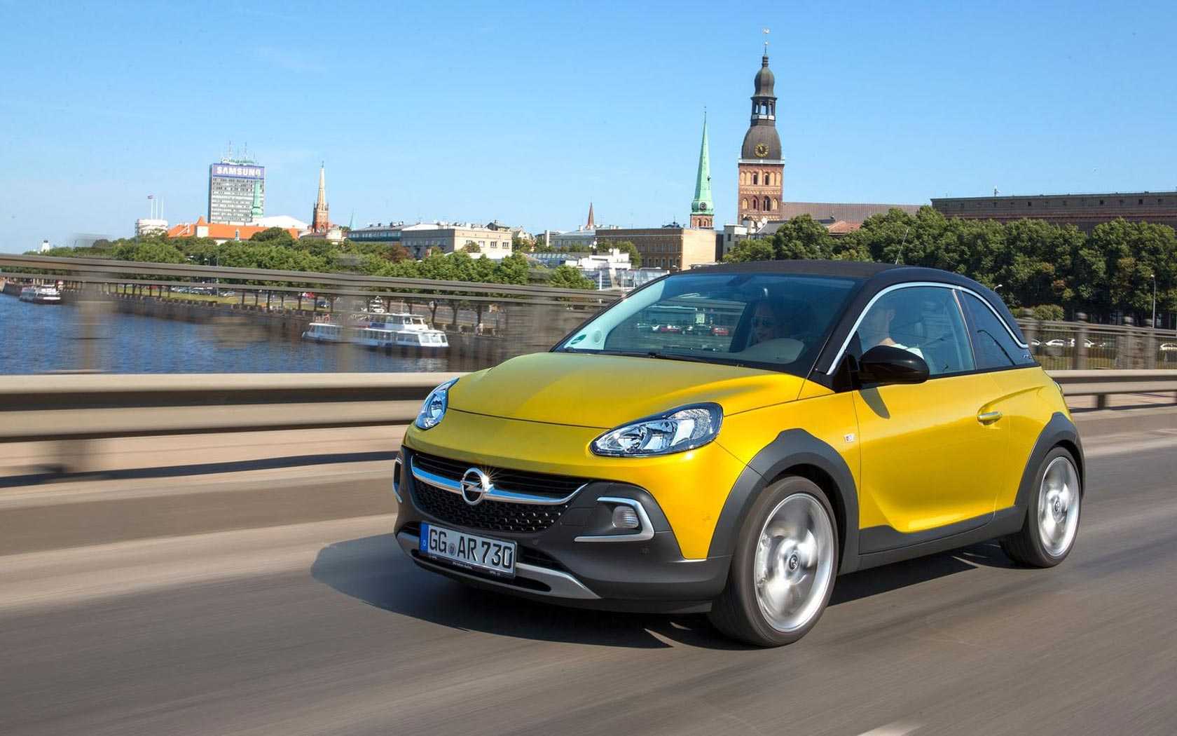 Opel привезет в женеву мини-кроссовер adam rocks
