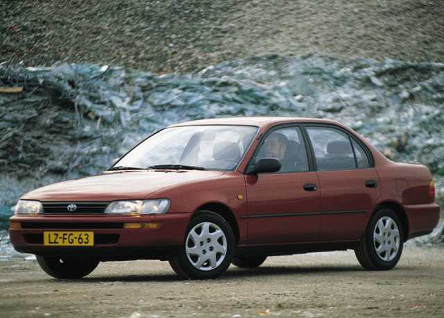 Toyota corolla e11 (1997-2001) – машина времени